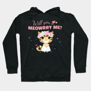 Funny Cat Bride Hoodie